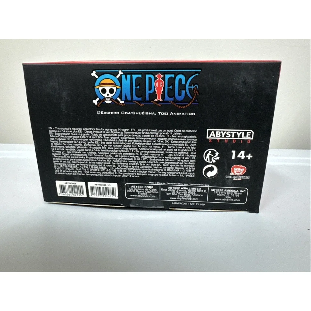 One Piece Monkey D Luffy 08 Straw Hat Anime Figure‎ 6.5
